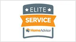 A home advisor elite service badge