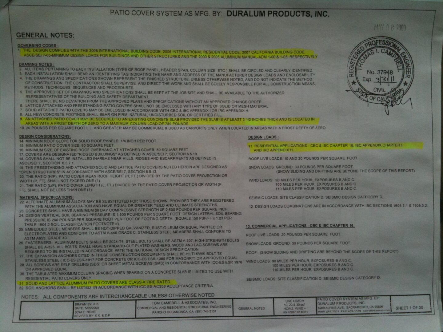 A picture of the back of an official document.