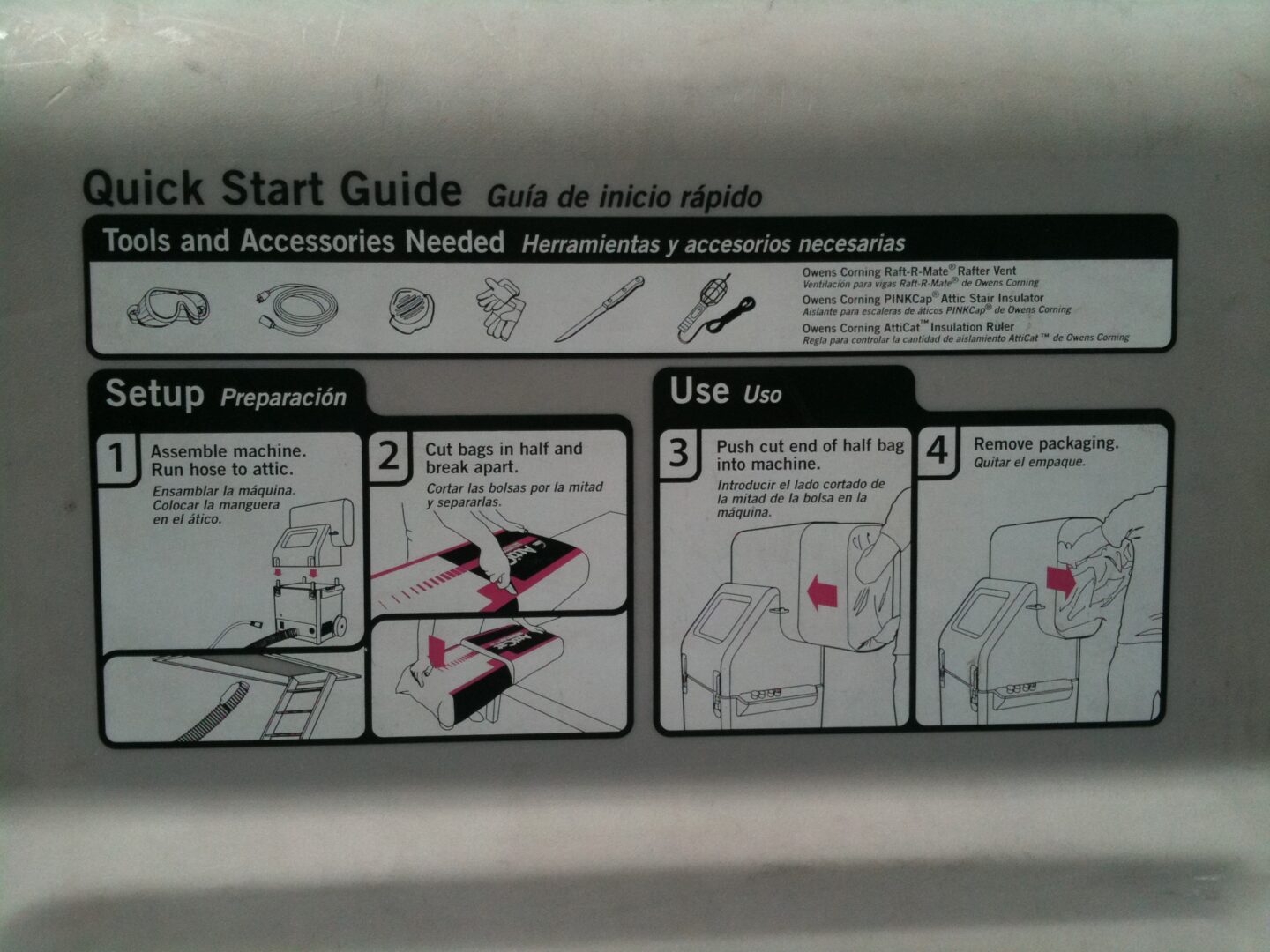 A picture of instructions for using the car seat.